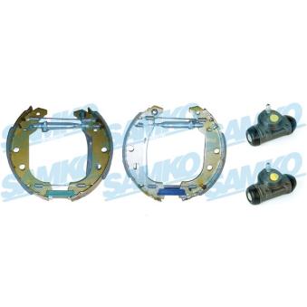 Jeu de mâchoires de frein SAMKO [KEG458]