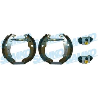 Jeu de mâchoires de frein SAMKO KEG840 pour VOLVO 960 1.2 THP 110 - 110cv