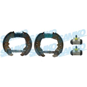 Jeu de mâchoires de frein SAMKO KEG856 pour CADILLAC STS 1.0 TSI - 110cv