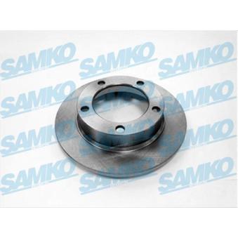 Jeu de 2 disques de frein avant SAMKO OEM 21210350107000