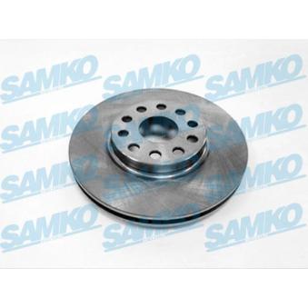 Jeu de 2 disques de frein avant SAMKO OEM 60814639