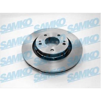 Jeu de 2 disques de frein avant SAMKO [M1012V]