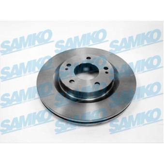 Jeu de 2 disques de frein avant SAMKO OEM MN116979