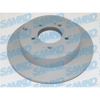 Jeu de 2 disques de frein arrière SAMKO OEM 1606292080
