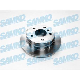 Jeu de 2 disques de frein arrière SAMKO [M2001P]
