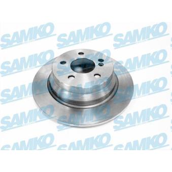 Jeu de 2 disques de frein arrière SAMKO OEM A0004231012