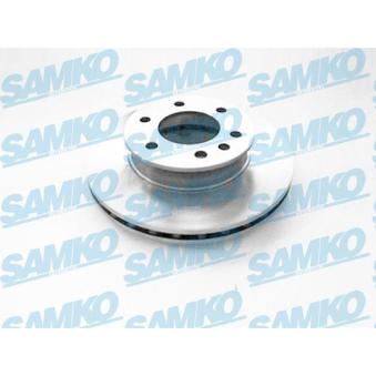 Jeu de 2 disques de frein avant SAMKO M2042VR pour FORD C-MAX 210 CDI - 95cv