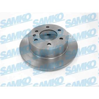 Jeu de 2 disques de frein arrière SAMKO OEM 2E0615601A