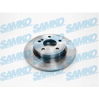 Jeu de 2 disques de frein arrière SAMKO OEM 2464230012