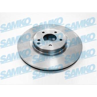 Jeu de 2 disques de frein avant SAMKO [M2086V]