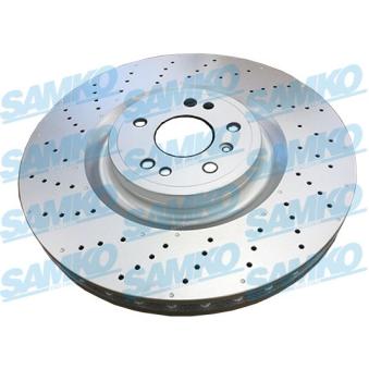 Jeu de 2 disques de frein avant SAMKO [M2107VR]