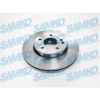 Jeu de 2 disques de frein avant SAMKO [M2371V]