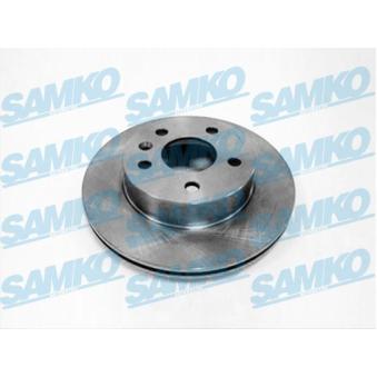 Jeu de 2 disques de frein avant SAMKO [M2641V]