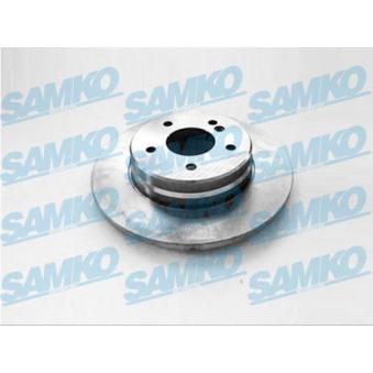 Jeu de 2 disques de frein arrière SAMKO [M2747P]