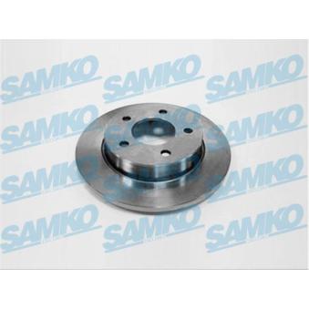 Jeu de 2 disques de frein arrière SAMKO [M5004P]