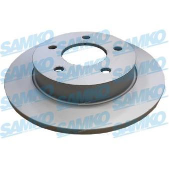 Jeu de 2 disques de frein arrière SAMKO OEM C24Y26251C