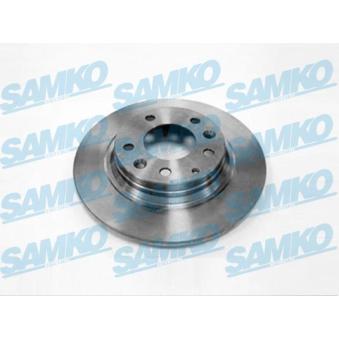 Jeu de 2 disques de frein arrière SAMKO M5005P pour BYD DOLPHIN 2.0 TD - 110cv