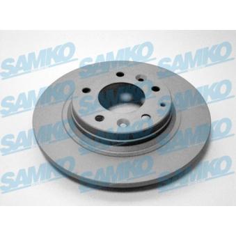 Jeu de 2 disques de frein arrière SAMKO M5005PR pour BYD DOLPHIN 2.0 TD - 110cv