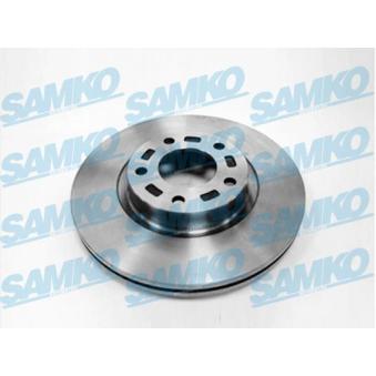 Jeu de 2 disques de frein avant SAMKO M5006V pour DAEWOO EVANDA 2.0 CD - 110cv