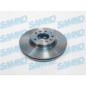 Jeu de 2 disques de frein avant SAMKO M5021V pour VOLKSWAGEN MULTIVAN 2.2 D - 180cv