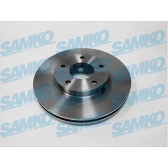 Jeu de 2 disques de frein avant SAMKO [N2002VR]