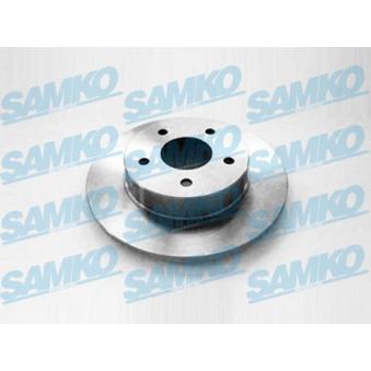 Jeu de 2 disques de frein arrière SAMKO [N2004P]