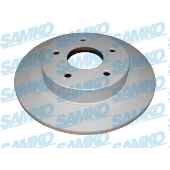 Jeu de 2 disques de frein avant SAMKO [N2004PR]