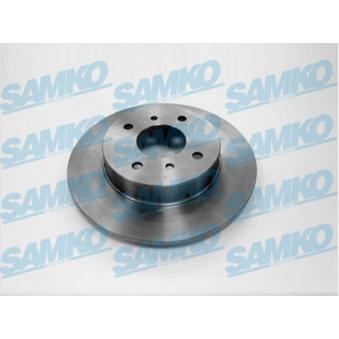 Jeu de 2 disques de frein arrière SAMKO OEM 4320699J04
