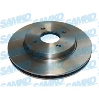 Jeu de 2 disques de frein avant SAMKO [N2033V]