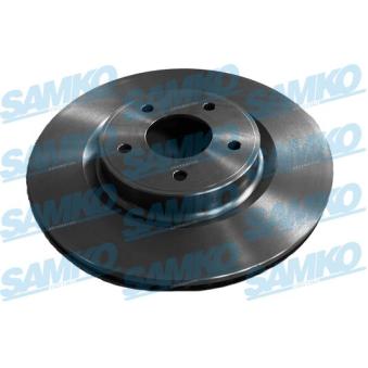 Jeu de 2 disques de frein avant SAMKO OEM 402063JA0A