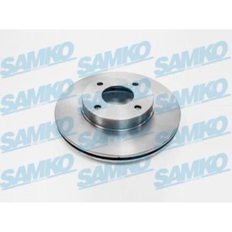 Jeu de 2 disques de frein avant SAMKO OEM 402067J101