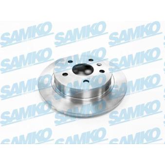 Jeu de 2 disques de frein arrière SAMKO O1029PR pour OPEL ANTARA 2.0 CDTI - 110cv