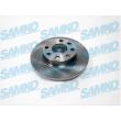 SAMKO O1051P - Jeu de 2 disques de frein avant