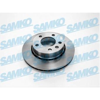 Jeu de 2 disques de frein avant SAMKO O1091V