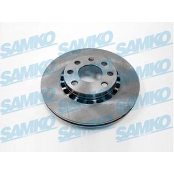 Jeu de 2 disques de frein avant SAMKO [O1241V]