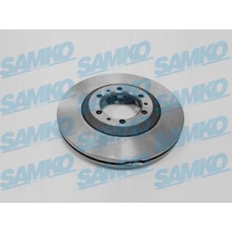 Jeu de 2 disques de frein avant SAMKO [O1373V]