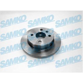 Jeu de 2 disques de frein arrière SAMKO O1421P pour MITSUBISHI ECLIPSE CROSS 1.7 CDTI - 110cv