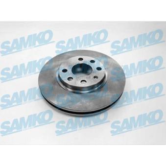 Jeu de 2 disques de frein avant SAMKO [O1590V]