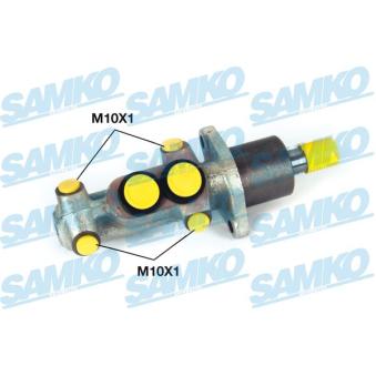 Maître-cylindre de frein SAMKO P02709 pour MAZDA 3 1.6 E - 101cv