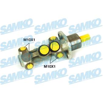 Maître-cylindre de frein SAMKO P07441 pour BMW Série 3 1.8 i - 110cv