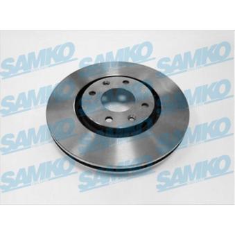 Jeu de 2 disques de frein avant SAMKO OEM 424984