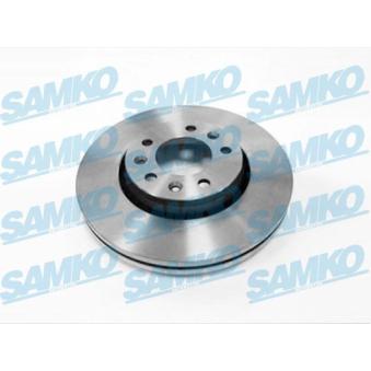 Jeu de 2 disques de frein avant SAMKO [P1007V]