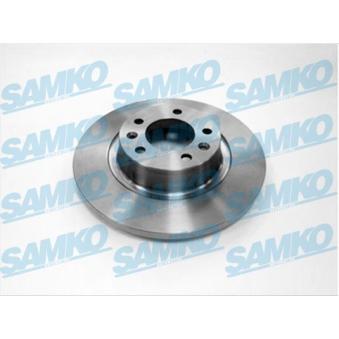 Jeu de 2 disques de frein arrière SAMKO P1008P pour CITROEN JUMPY 2.0 HDI 95 - 95cv