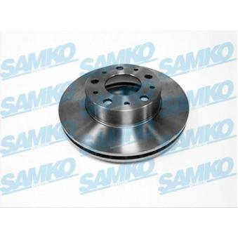 Jeu de 2 disques de frein avant SAMKO OEM 51740246