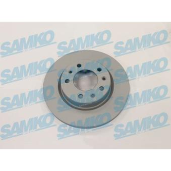 Jeu de 2 disques de frein avant SAMKO OEM 1610704680