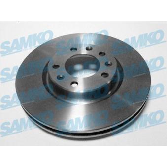 Jeu de 2 disques de frein avant SAMKO [P1020V]