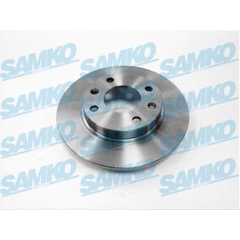 Jeu de 2 disques de frein arrière SAMKO P1141P pour CITROEN C5 1.4 E - 55cv Jeu de 2 disques de frein arrière SAMKO P1141P pour CITROEN C5 1.4 E - 55cv