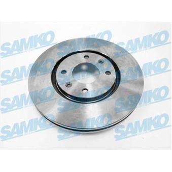 Jeu de 2 disques de frein avant SAMKO OEM 4246R7