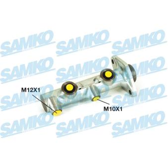 Maître-cylindre de frein SAMKO P12124 pour MITSUBISHI ECLIPSE CROSS 1.7 CDTI - 110cv