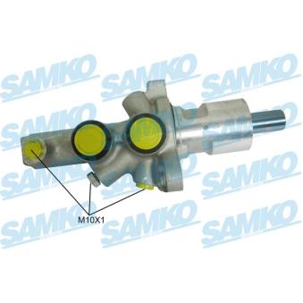 Maître-cylindre de frein SAMKO P17527 pour AUDI A3 E 320 - 220cv